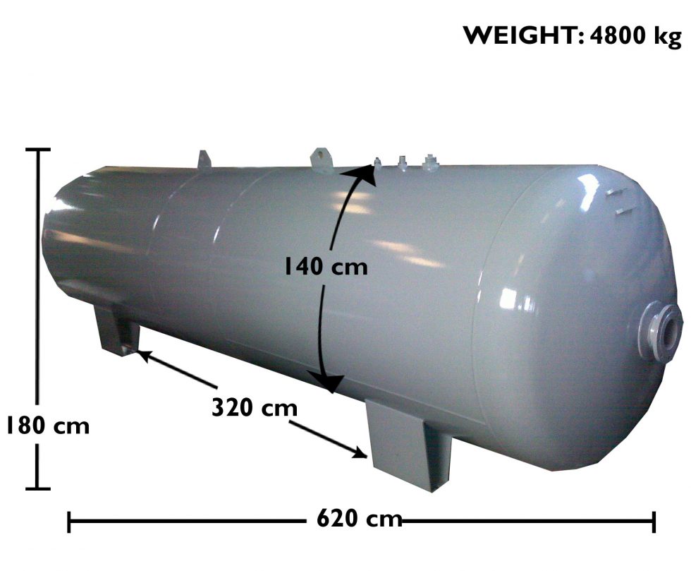 LPG Gas Tank 7000 L Tanki Gas