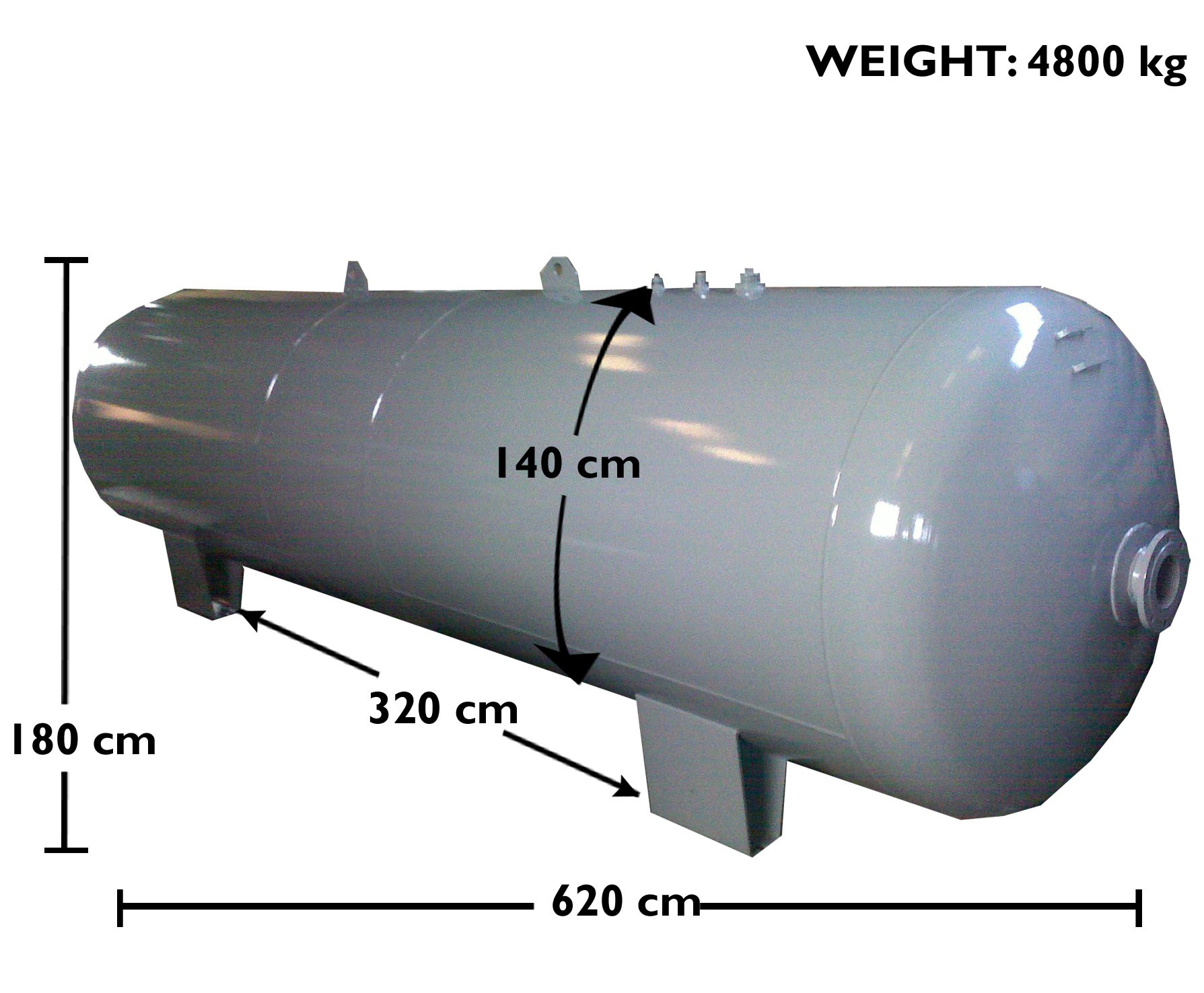 LPG Gas Tank 7000 L | Tanki Gas